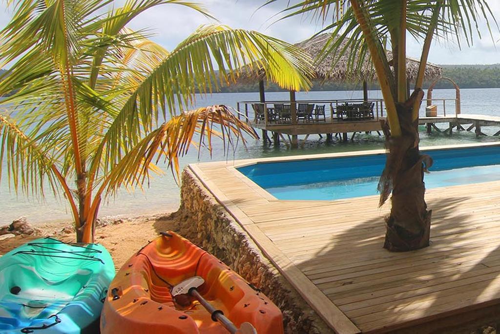 Tongan Beach Resort Utungake Kültér fotó